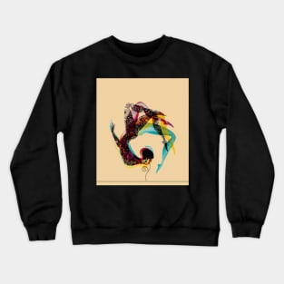 Circus Series Colorful Acrobat Crewneck Sweatshirt